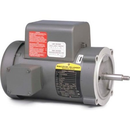 BALDOR-RELIANCE Baldor-Reliance Motor JL3514A, 1.5HP, 1725RPM, 1PH, 60HZ, 56J, 3532LC, TEFC, F JL3514A